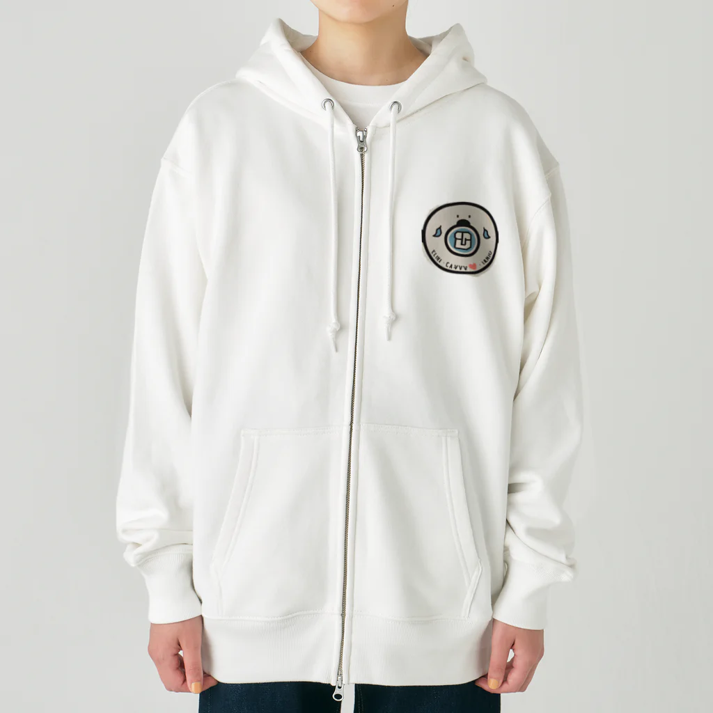 シグンショップのポップスケッチ Heavyweight Zip Hoodie