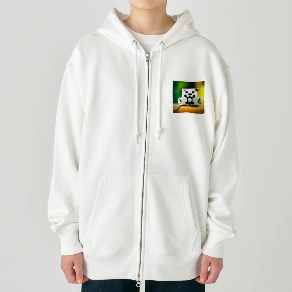 癒されれーるの運くん Heavyweight Zip Hoodie