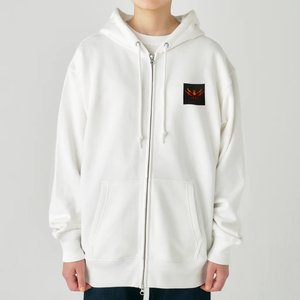 デザインショップ guccyのファイヤーバード Heavyweight Zip Hoodie