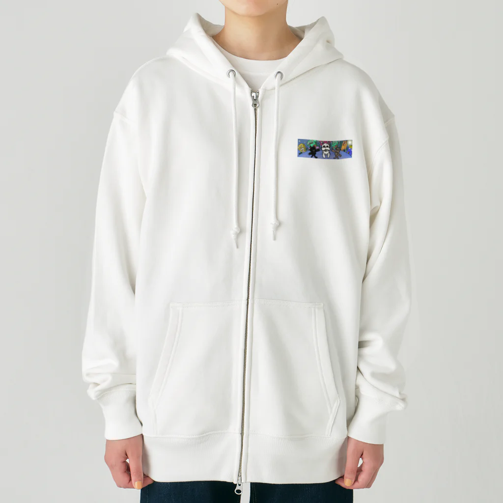 アルバスキャニスの悪ぶりウエスティ Heavyweight Zip Hoodie