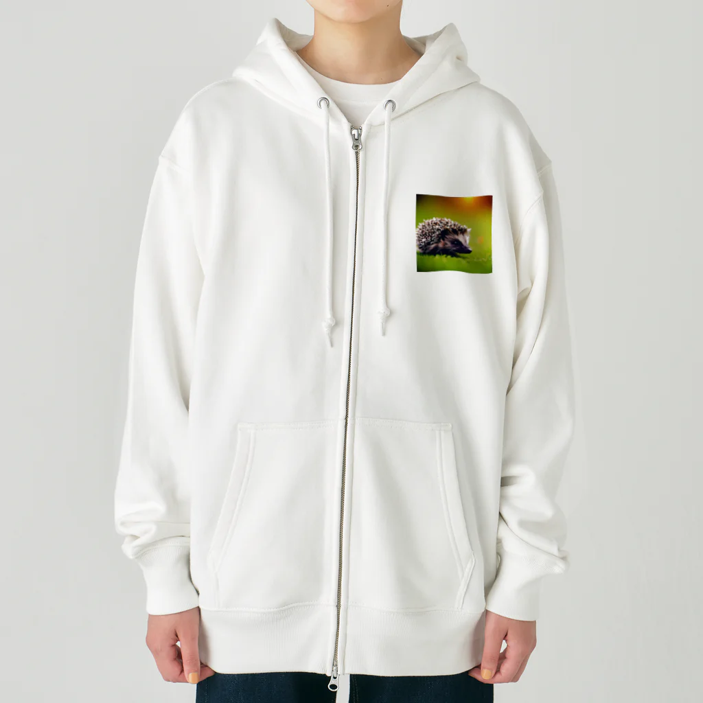 Nsjbのいい感じのハリネズミ Heavyweight Zip Hoodie