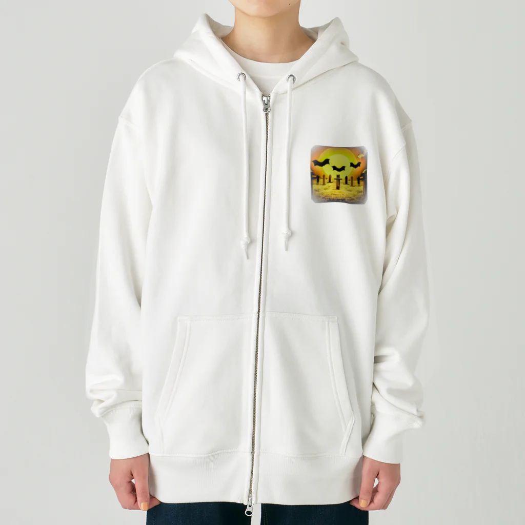 まな九郎ショップのオカルト Heavyweight Zip Hoodie