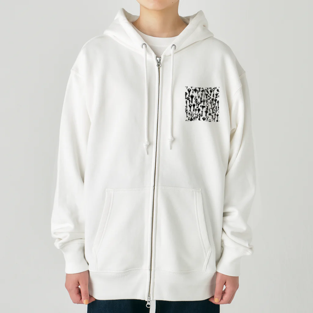 HAYATAのKeyPassion Heavyweight Zip Hoodie