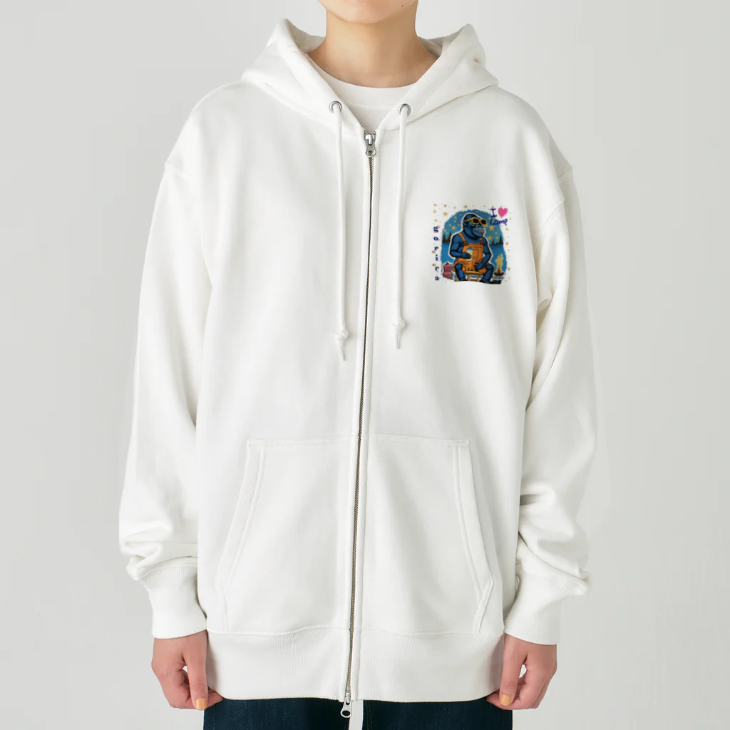 Curiosity＋のI❤️Camp ごりら Heavyweight Zip Hoodie