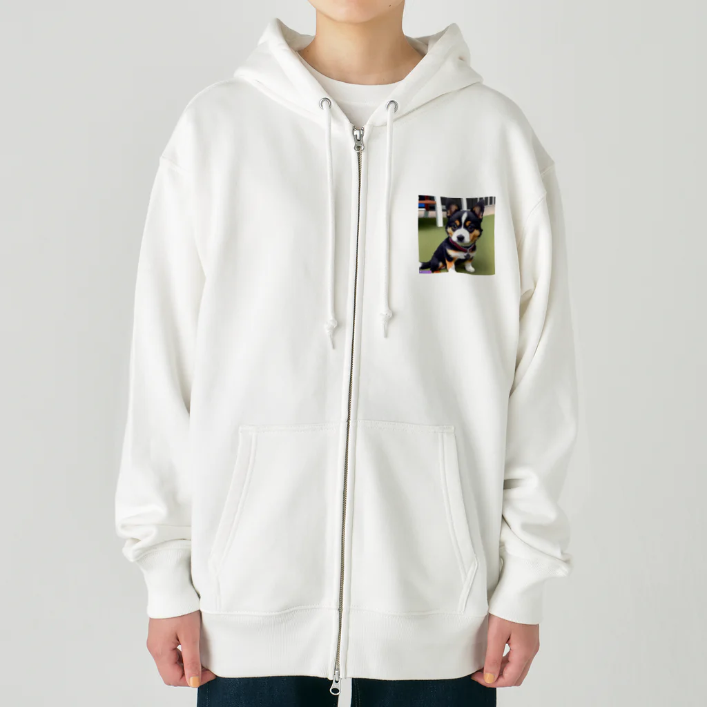 YOO1978の(*≧з≦)イヌのグッズ Heavyweight Zip Hoodie