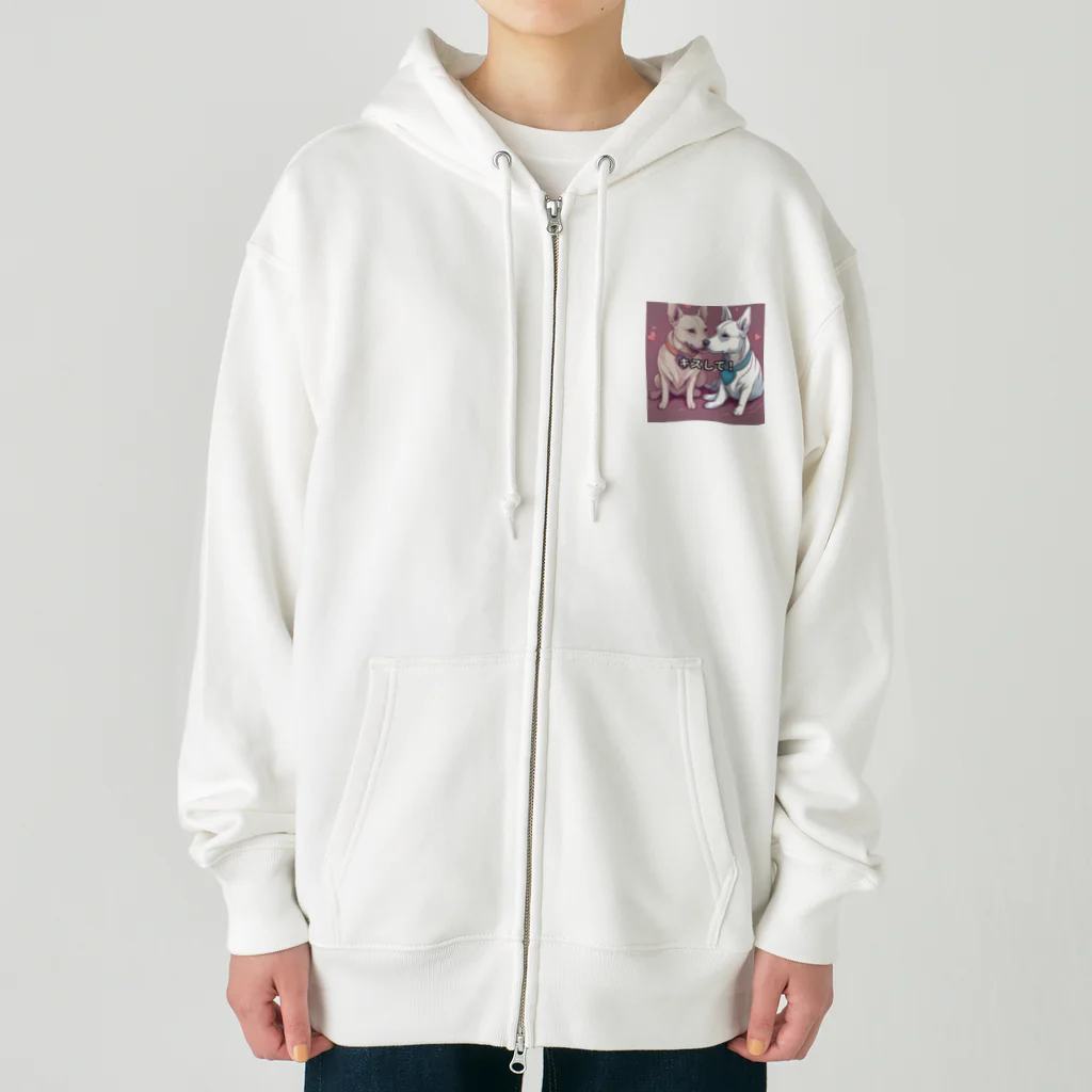 hyo34のいぬ2 Heavyweight Zip Hoodie