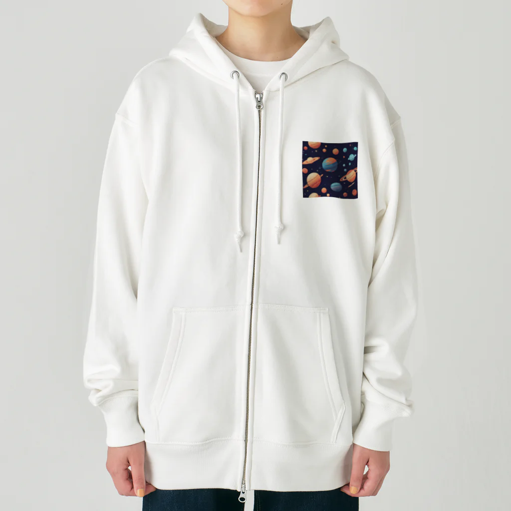 おしゃれなグッズ集の惑星　グッズ Heavyweight Zip Hoodie