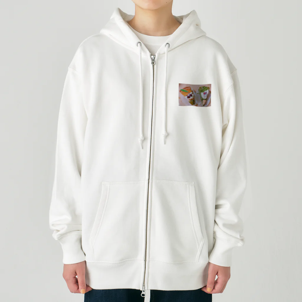 うお座のはんぶんこ Heavyweight Zip Hoodie