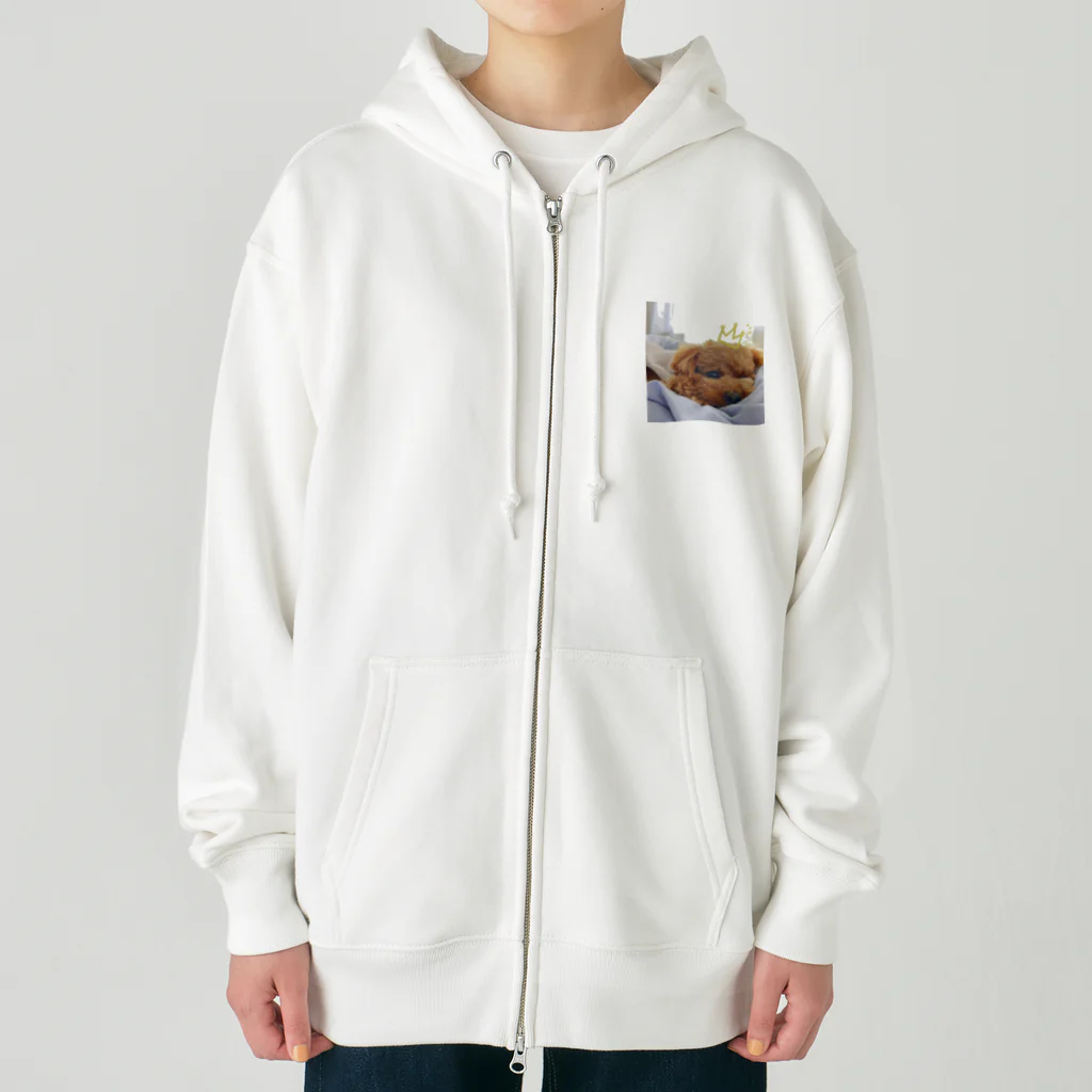 camper's dogの可愛いの天才　ちゃたまる　 Heavyweight Zip Hoodie