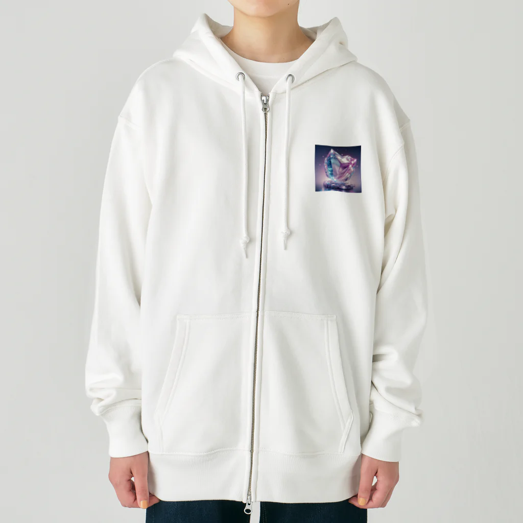 3tomo6's shopのValentine 水晶 Heavyweight Zip Hoodie