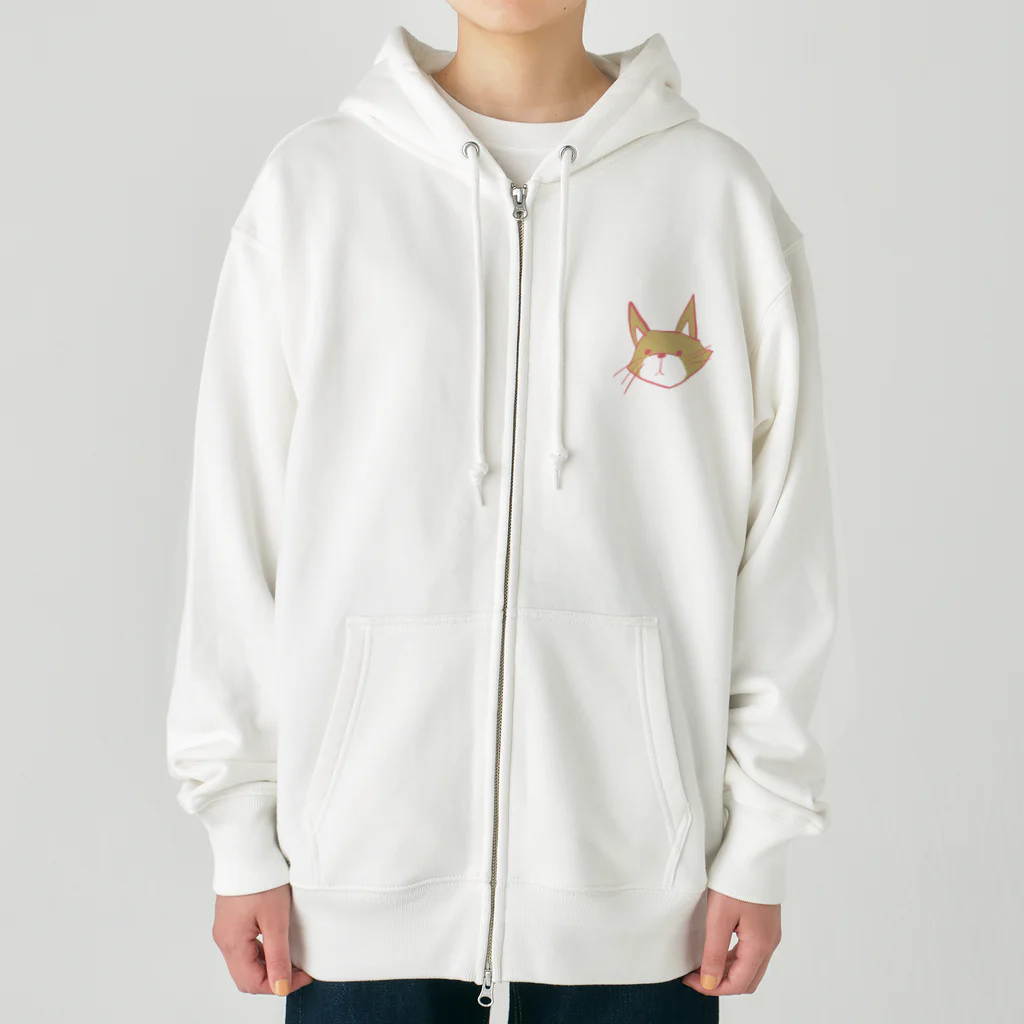 inunoteslaのキツネさん🦊 Heavyweight Zip Hoodie