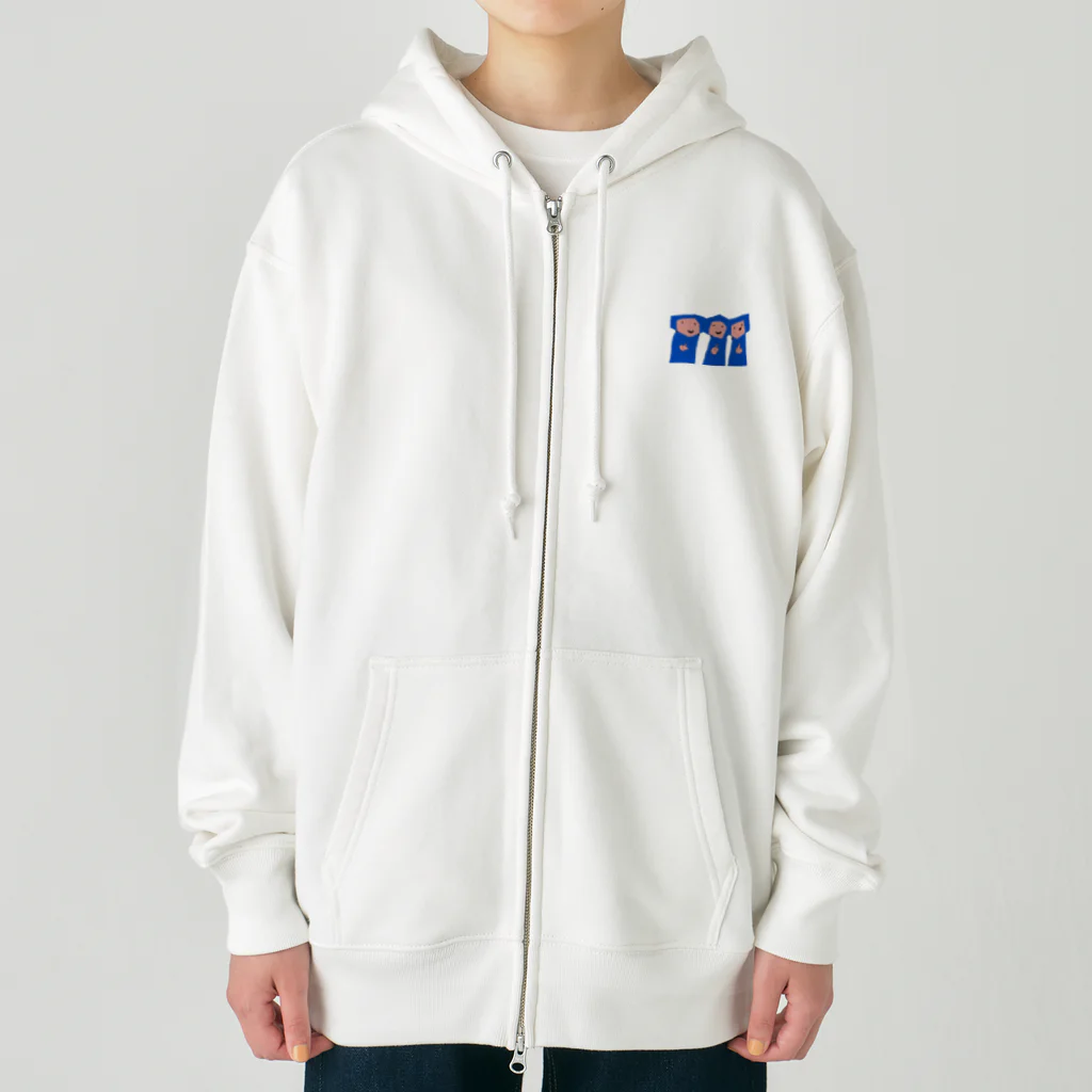 jonumeのとぐろ三兄弟 Heavyweight Zip Hoodie