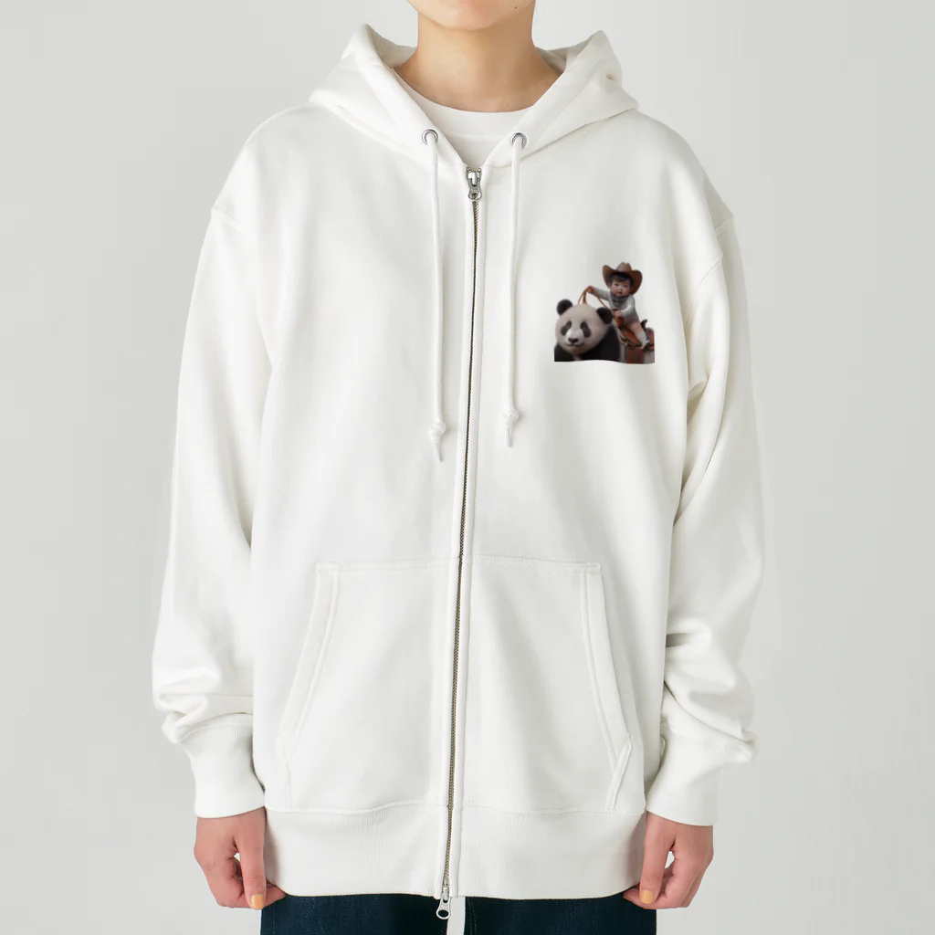 taka-kamikazeの赤ちゃんカウボーイ Heavyweight Zip Hoodie