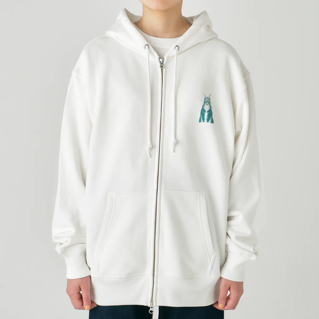 gupan_2023-12のヘルハウンド君　 Heavyweight Zip Hoodie