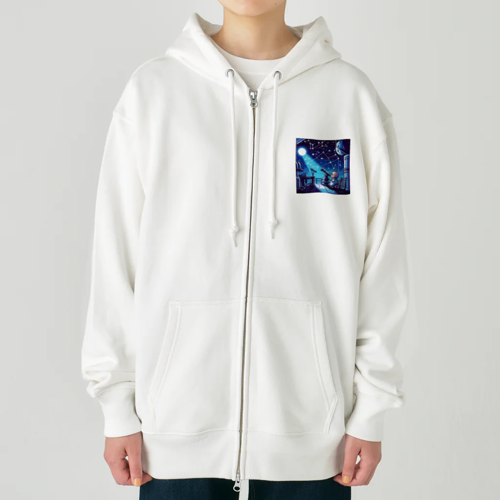 きなこのショップの夢見る赤ちゃん Heavyweight Zip Hoodie