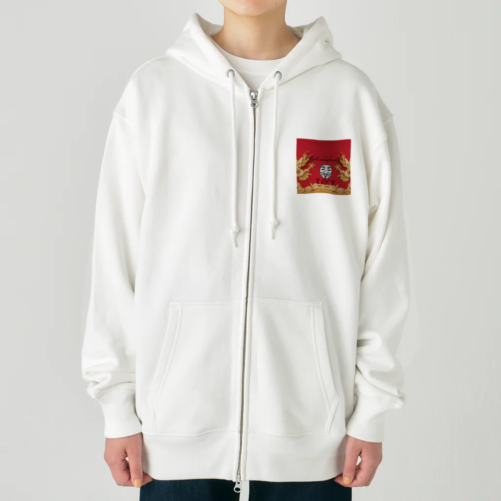 bigbamboofamilyのbigbamboofamily Heavyweight Zip Hoodie