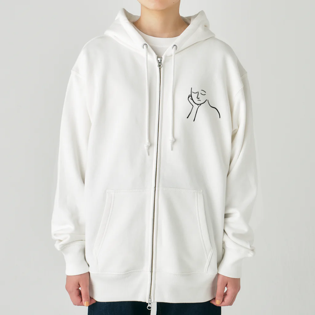 豊松りくのまどろみ Heavyweight Zip Hoodie