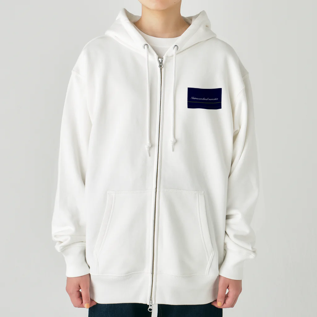 Number-3の脳汁 Heavyweight Zip Hoodie