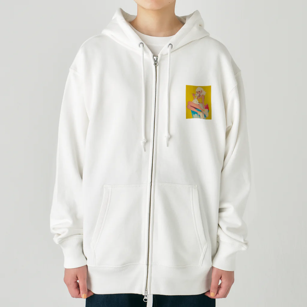 AQUAMETAVERSEのスィーツの誘惑　Hime  2530 Heavyweight Zip Hoodie