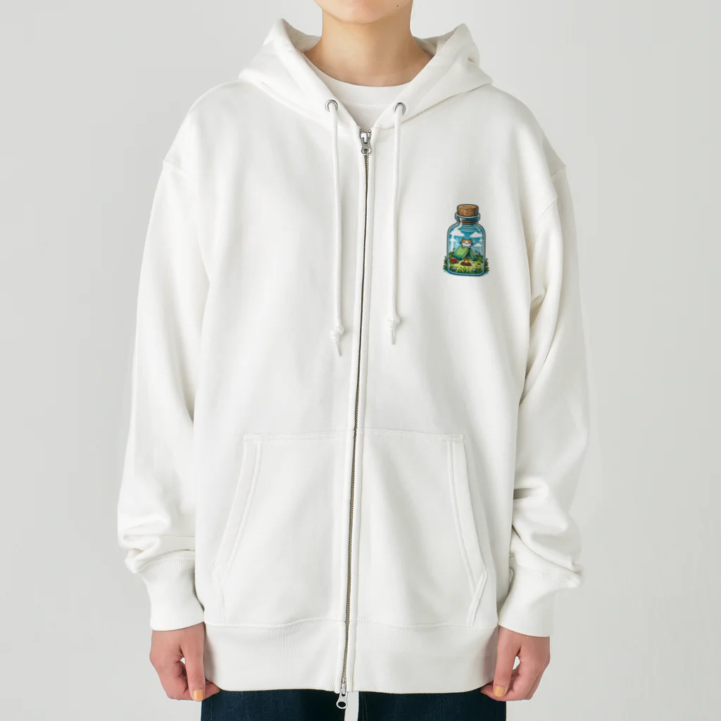 EseCAMPの瓶CAT Heavyweight Zip Hoodie