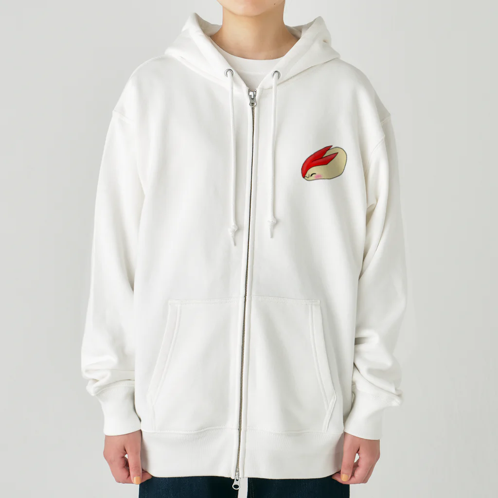 Lily bird（リリーバード）の優しいうさぎリンゴちゃん Heavyweight Zip Hoodie