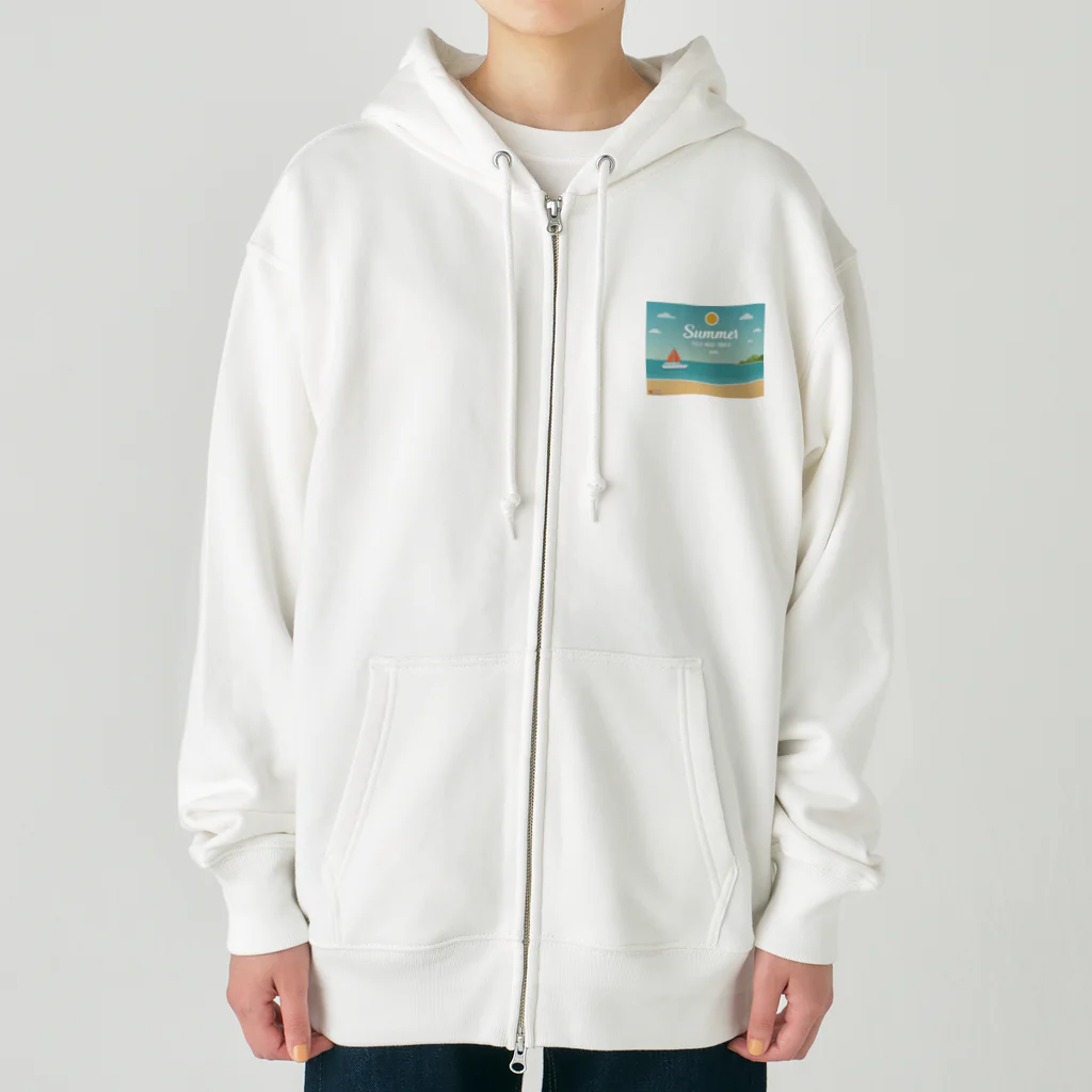 山田綾の夏！Summer！ Heavyweight Zip Hoodie