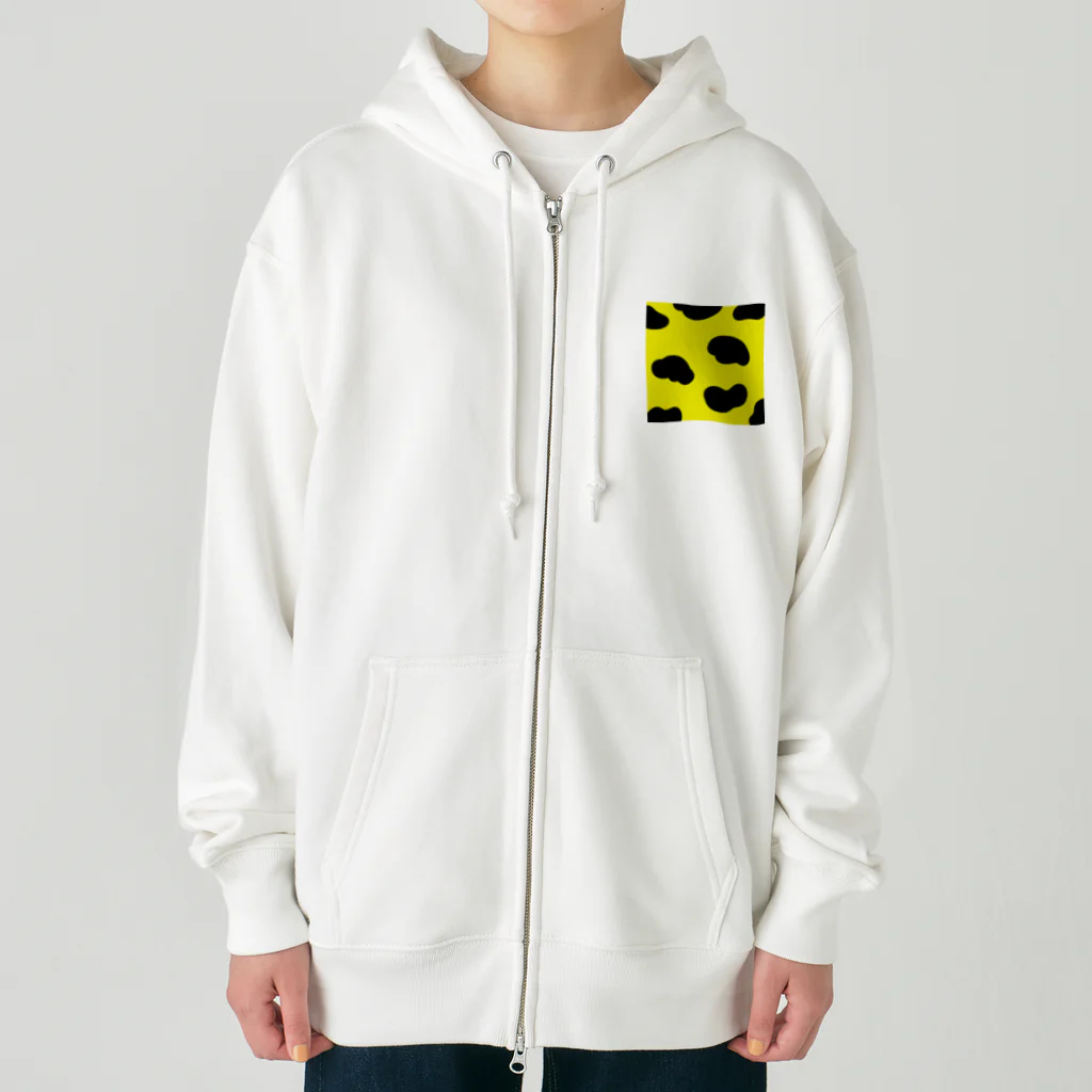 モリチエコのにゃんザピテクス　単体　原始猫 Heavyweight Zip Hoodie