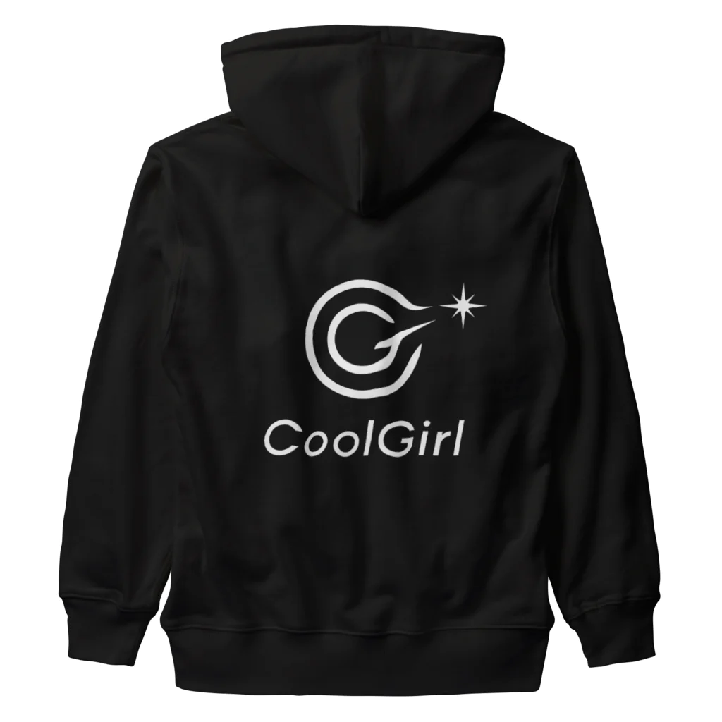 CoolGirlNFTのCGヘビーウェイトジップパーカー ヘビーウェイトジップパーカー