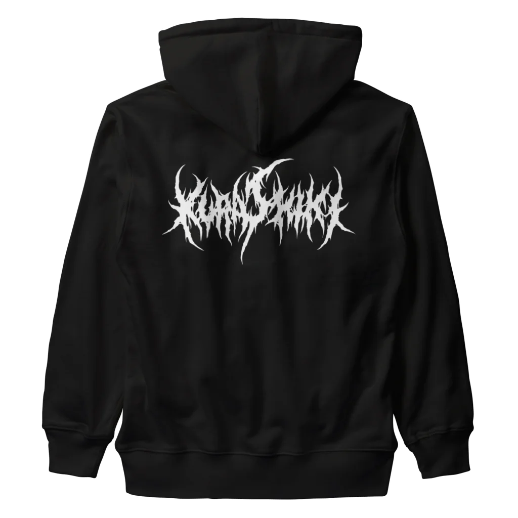 Toshihiro Egawa Artのデスメタル倉敷/DEATH METAL KURASHIKI Heavyweight Zip Hoodie