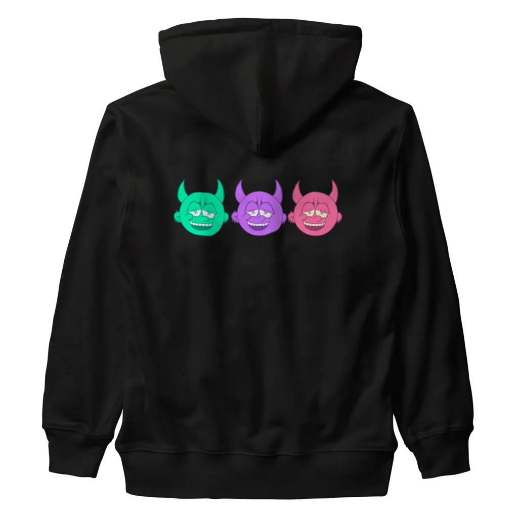 赤鬼Styleの赤鬼くん Heavyweight Zip Hoodie