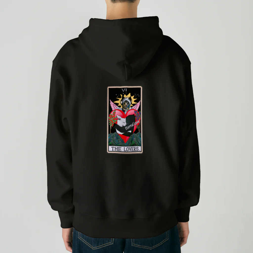 みにゃ次郎のタロットシリーズLOVERS Heavyweight Zip Hoodie