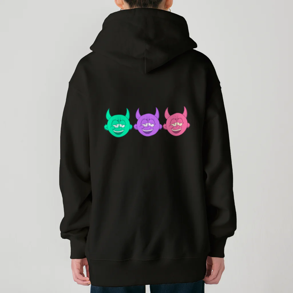 赤鬼Styleの赤鬼くん Heavyweight Zip Hoodie