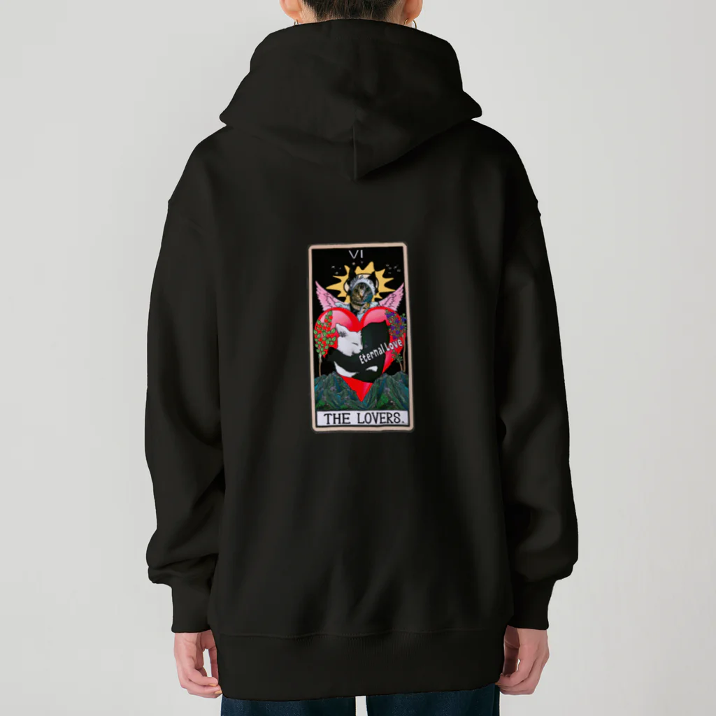 みにゃ次郎のタロットシリーズLOVERS Heavyweight Zip Hoodie