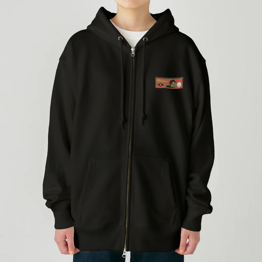 YS VINTAGE WORKSのユーゴスラビア　1930年代 Merkur Heavyweight Zip Hoodie