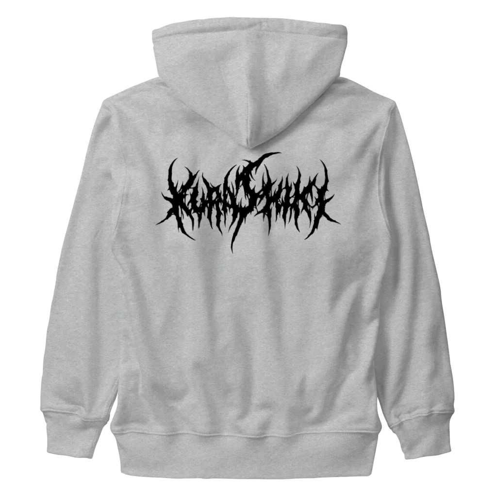 Toshihiro Egawa Artのデスメタル倉敷/DEATH METAL KURASHIKI Heavyweight Zip Hoodie