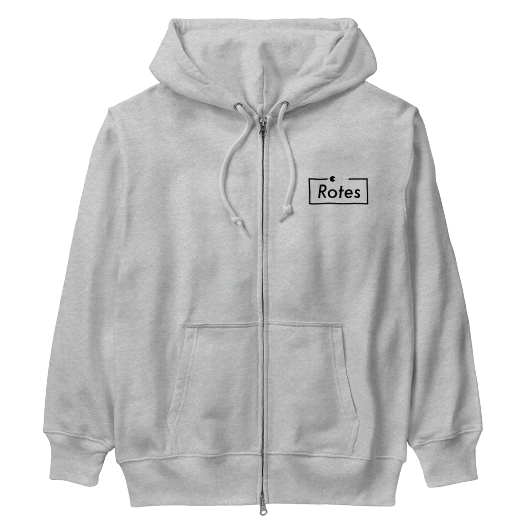 RotesのHookah JD Heavyweight Zip Hoodie