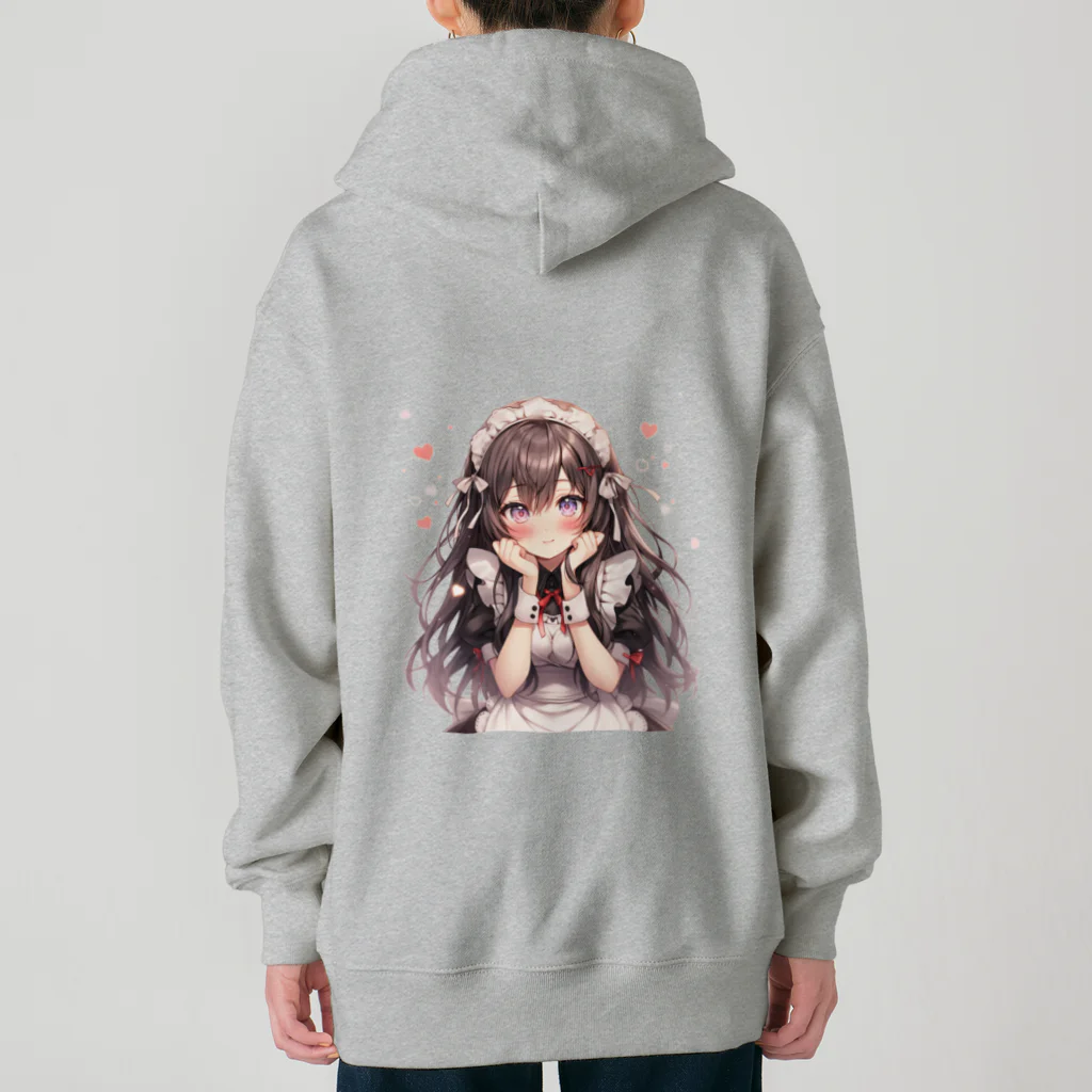 StellaのAIメイドカフェ　ジュンちゃん Heavyweight Zip Hoodie