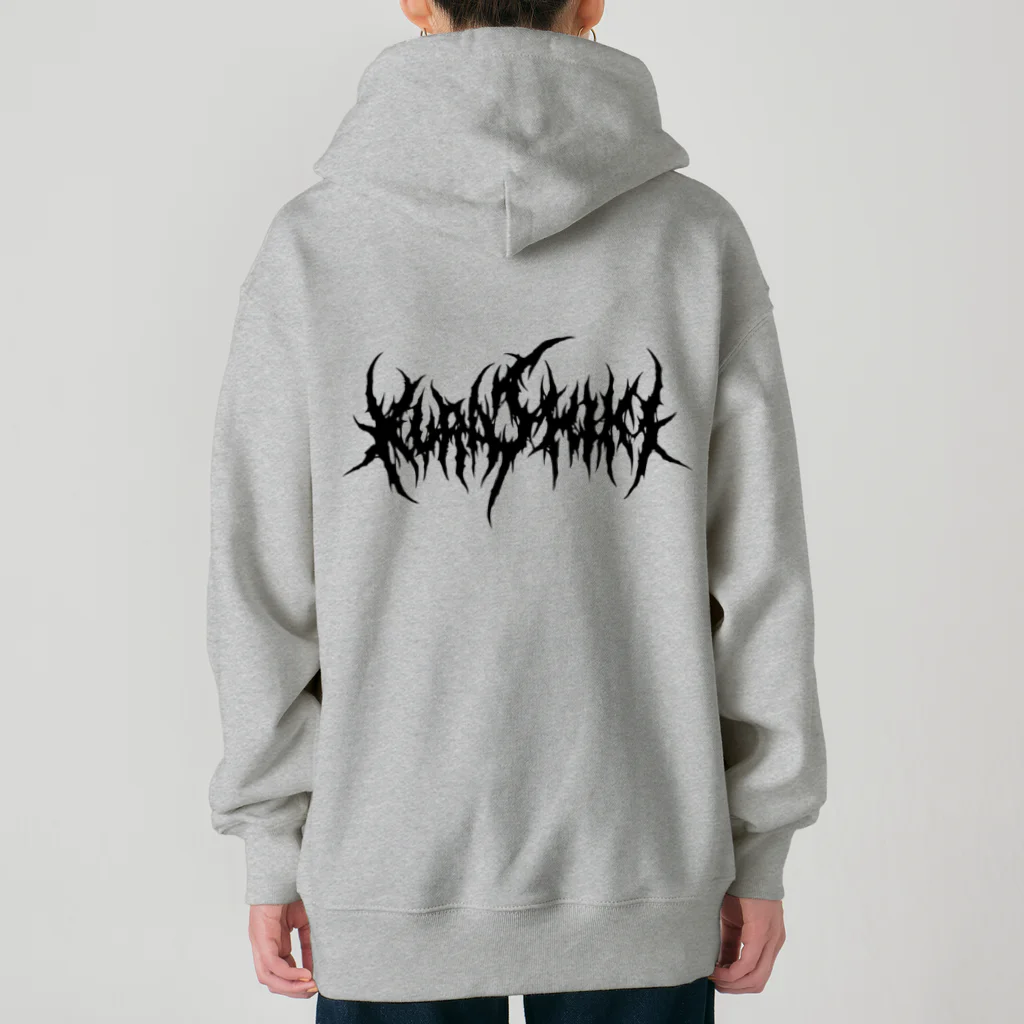 Toshihiro Egawa Artのデスメタル倉敷/DEATH METAL KURASHIKI Heavyweight Zip Hoodie