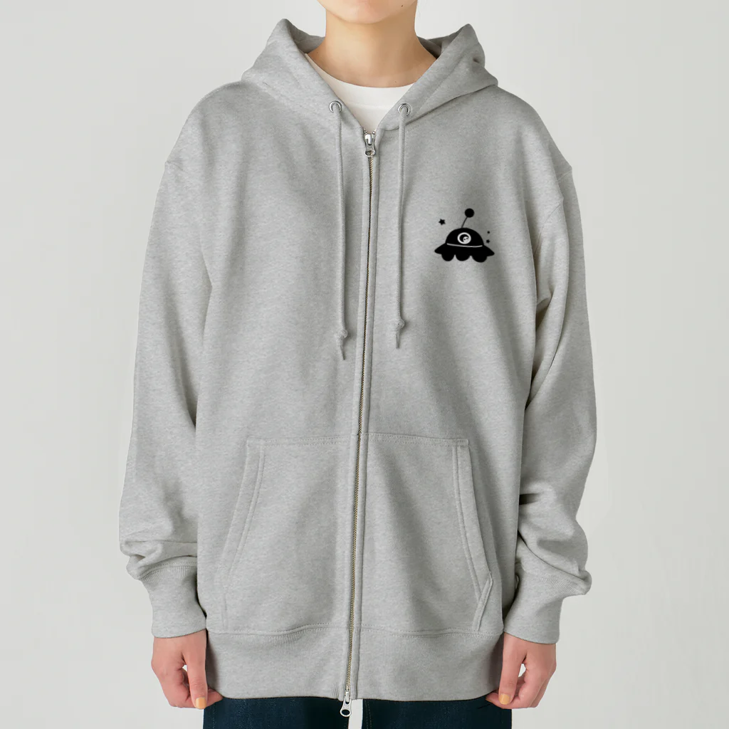 cosmicatiromのUFO Heavyweight Zip Hoodie