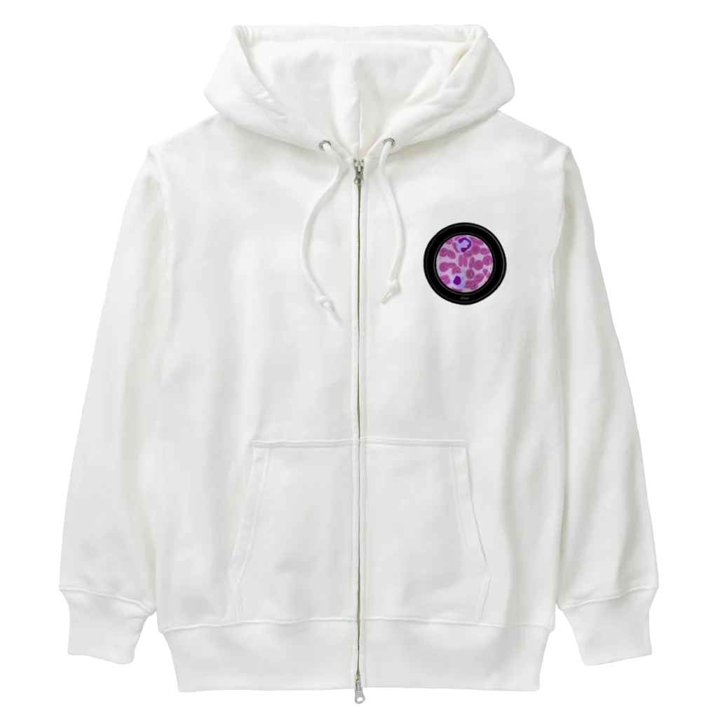 cosmicatiromの血液 パターン2 Heavyweight Zip Hoodie