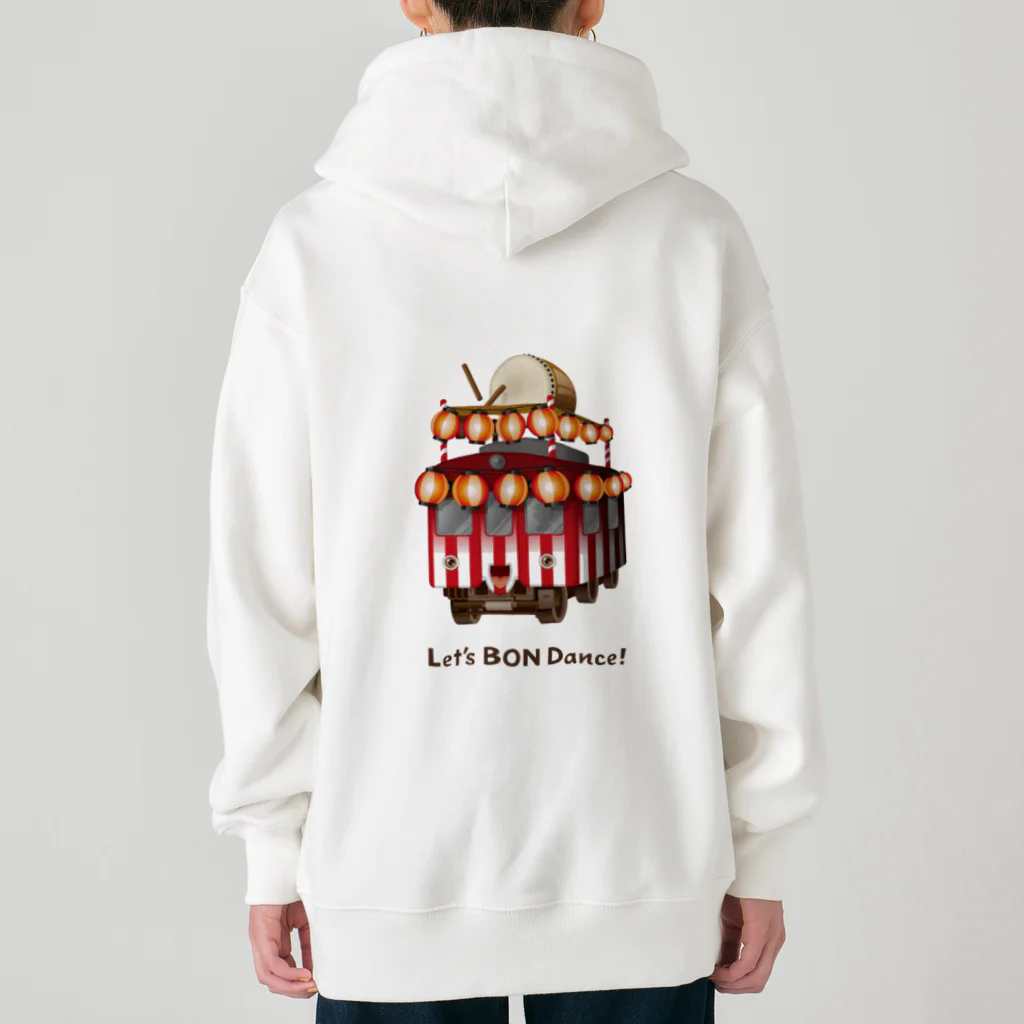 Train Kids! SOUVENIR SHOPの盆踊り電車 Heavyweight Zip Hoodie