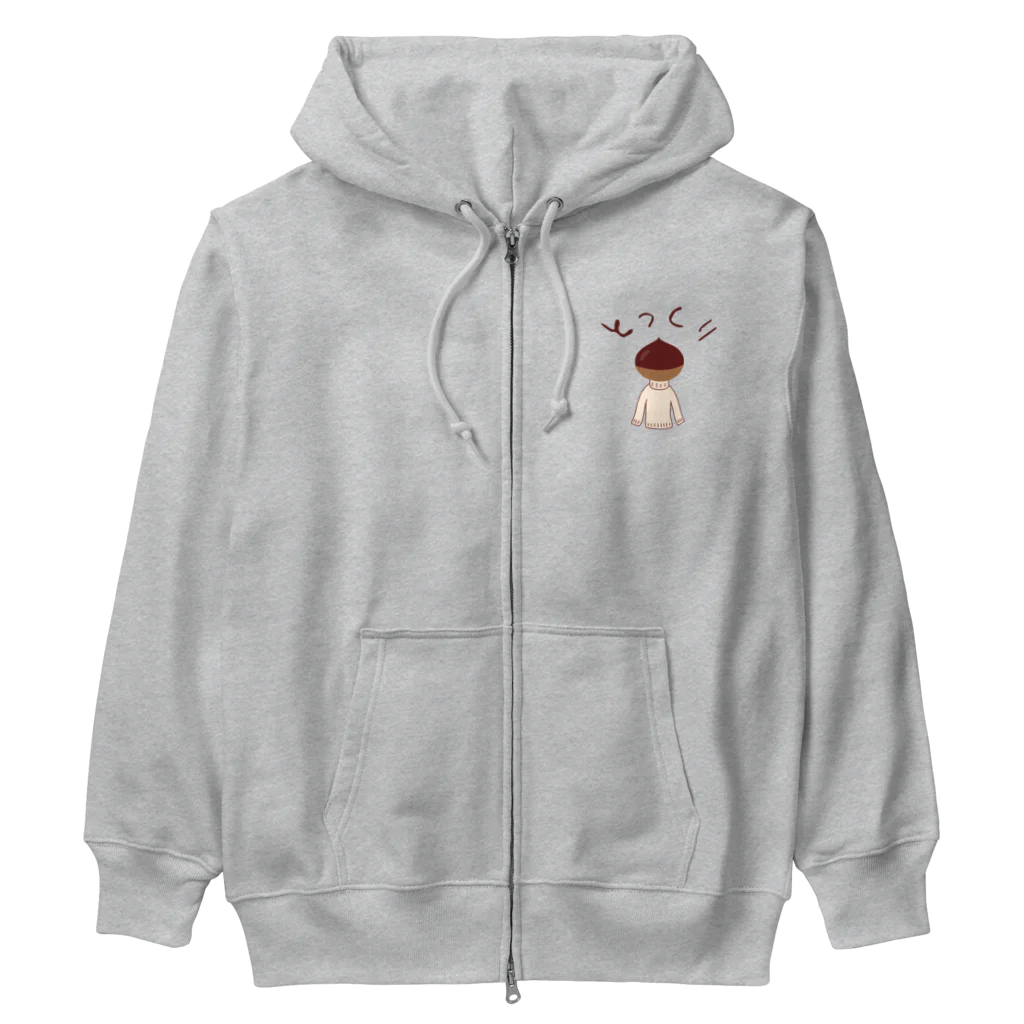 キッズモード某のとっくりくん Heavyweight Zip Hoodie