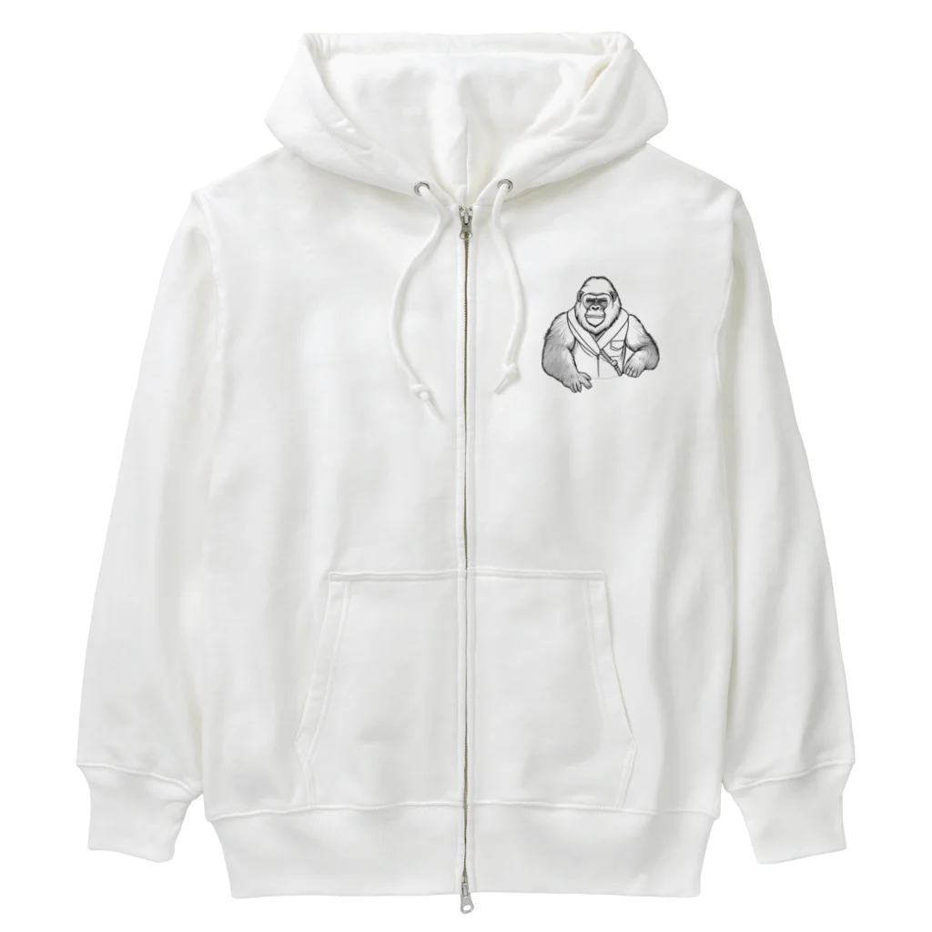 STTakuyaのゴリラタイチョー Heavyweight Zip Hoodie