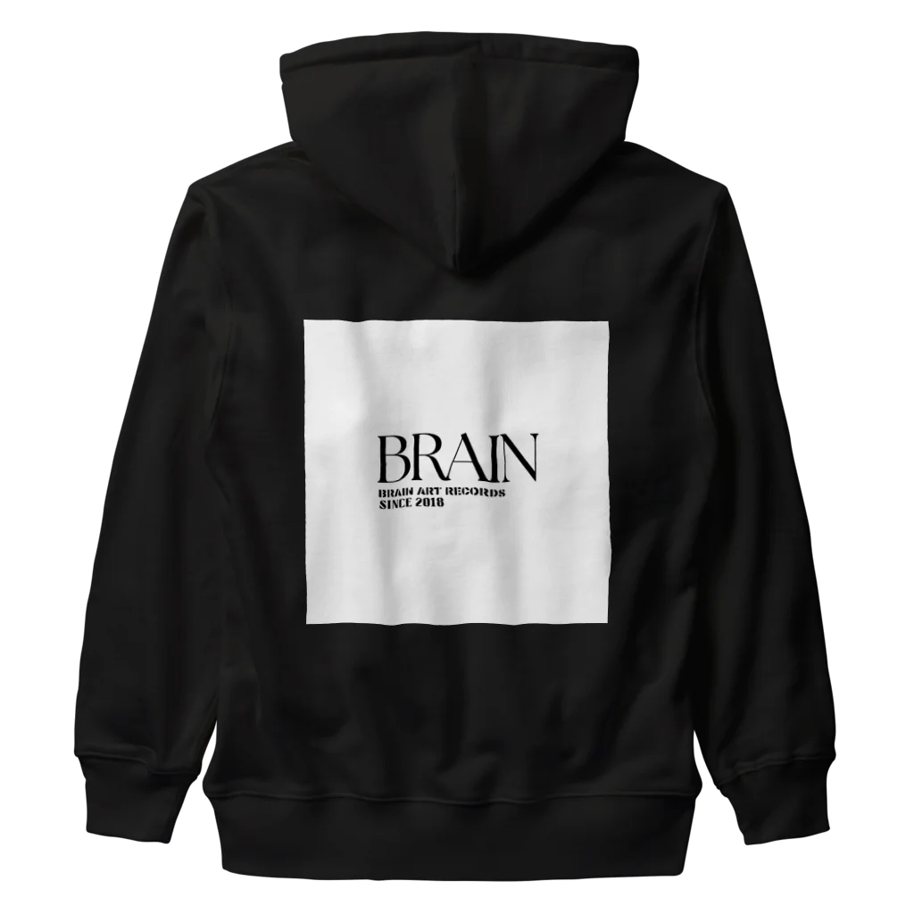 BRAIN ART RECORDSⒸの2023 A/W WEB SHOP limited hoodie ヘビーウェイトジップパーカー