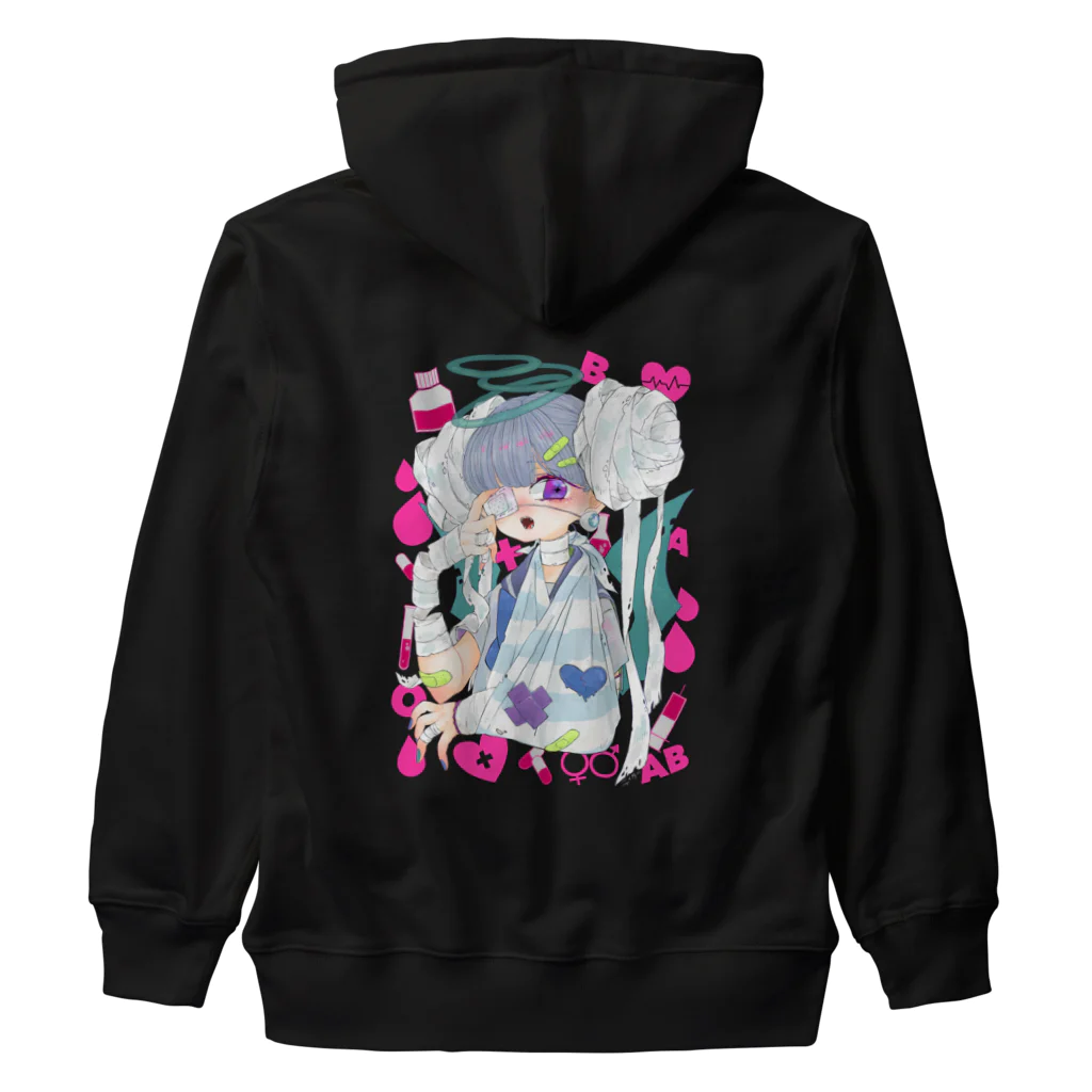 ティダのギブスちゃん Heavyweight Zip Hoodie