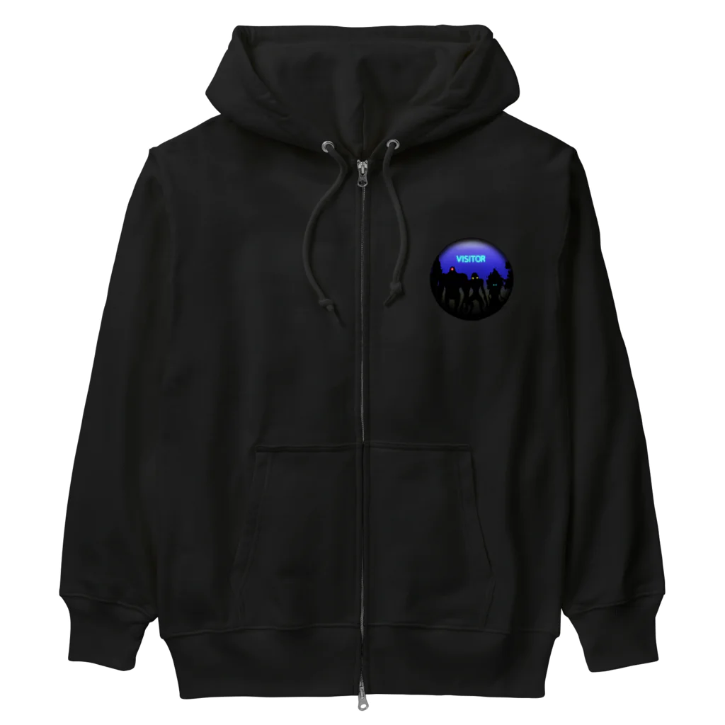 Ａ’ｚｗｏｒｋＳのVISITOR-来訪者- Heavyweight Zip Hoodie