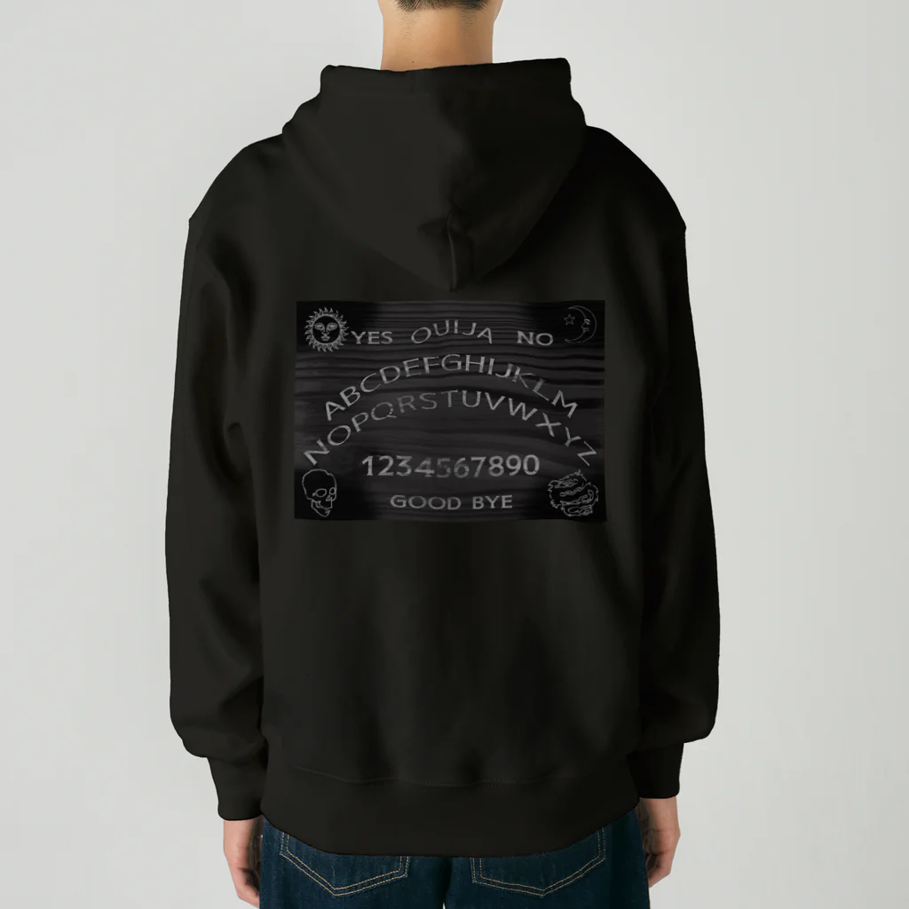 Ａ’ｚｗｏｒｋＳのBLACK OUIJA BOARD Heavyweight Zip Hoodie