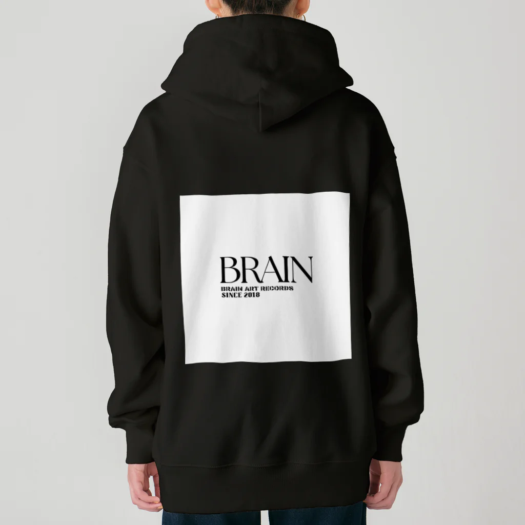 BRAIN ART RECORDSⒸの2023 A/W WEB SHOP limited hoodie ヘビーウェイトジップパーカー