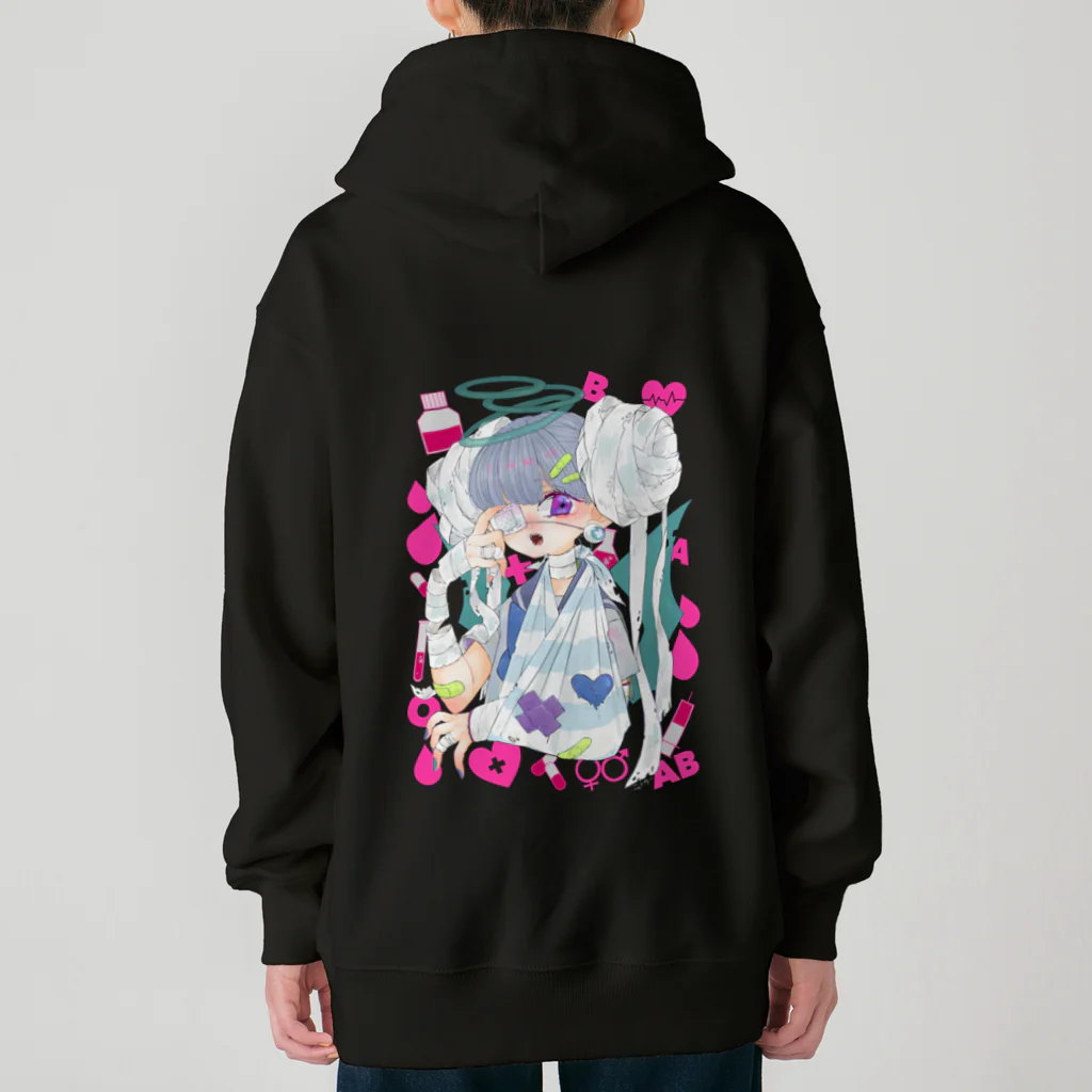 ティダのギブスちゃん Heavyweight Zip Hoodie