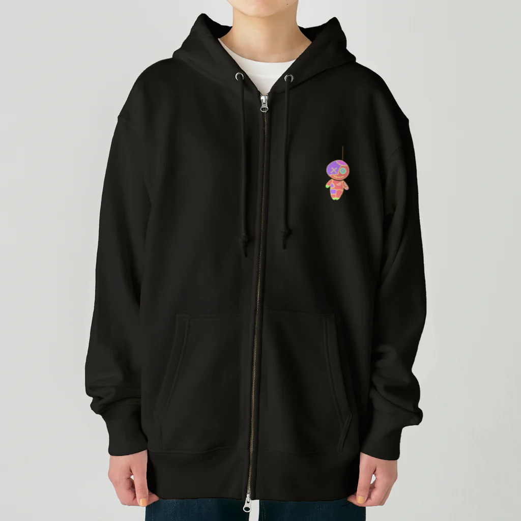 Ａ’ｚｗｏｒｋＳのHANGING VOODOO DOLL PASTEL Heavyweight Zip Hoodie